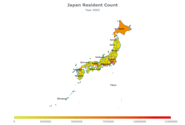 Mapping Japan’s Population